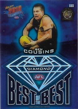 2010 Select AFL Champions - Best of the Best Diamonds #BB8 Ben Cousins Front
